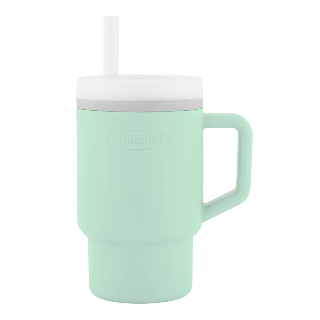Vaso Antiderrame con Bombilla My 1st Tumbler 266ml Cool Mint