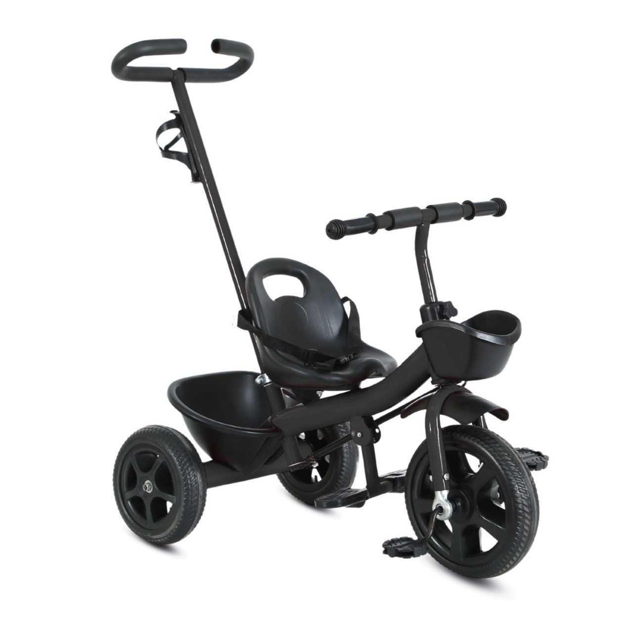 Triciclo Multisteps Niños Niñas Infantil Negro