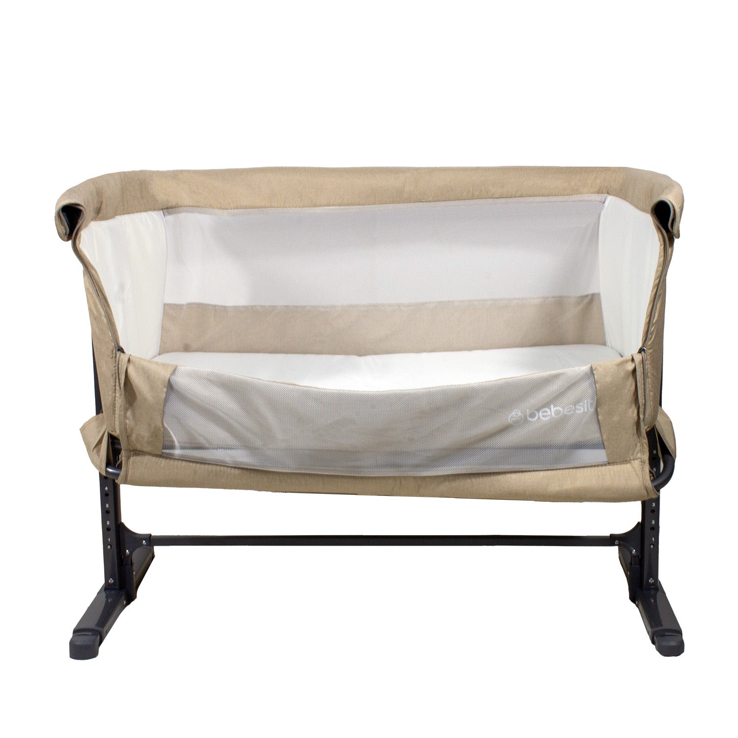 Cuna Colecho con Mosquitero MySide LX Beige Bebesit