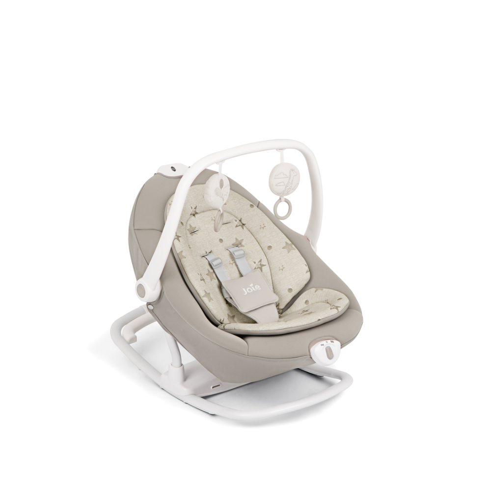 Silla Nido Bouncer Sansa 2in1 Cosmo Tan Joie