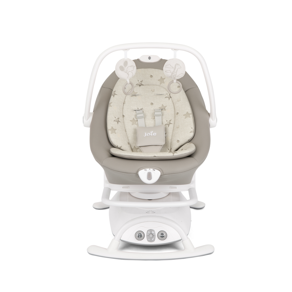 Silla Nido Bouncer Sansa 2in1 Cosmo Tan Joie