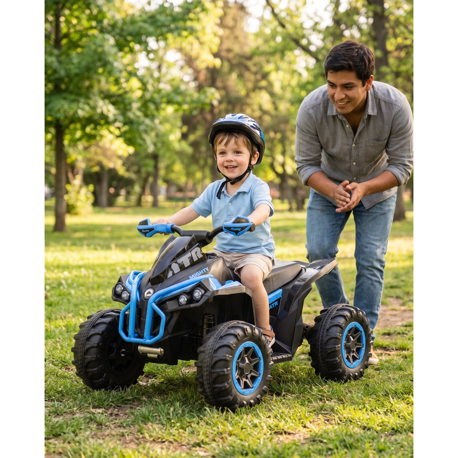 Cuatrimoto Sport Road Azul