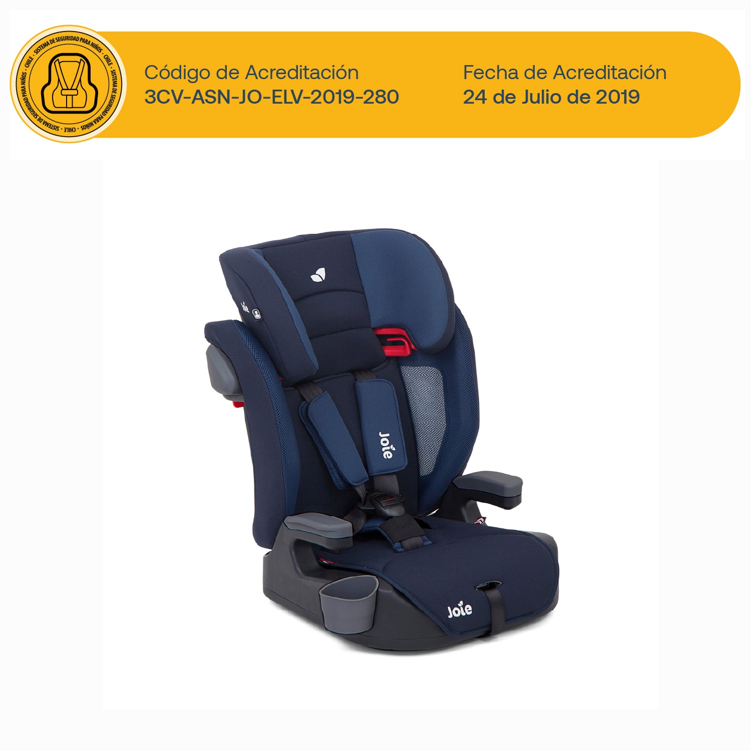 Silla de Auto Butaca Elevate Azul