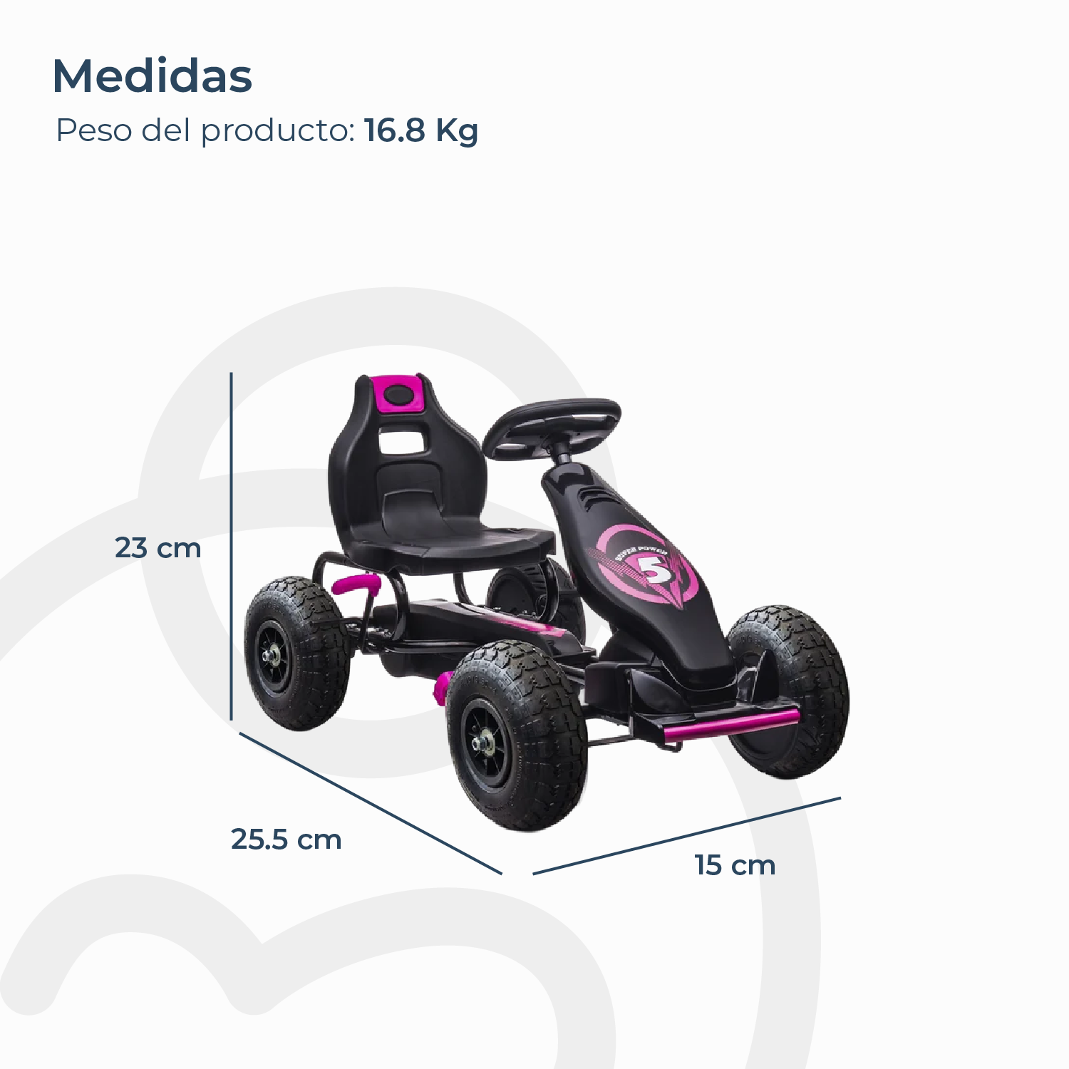 Go Kart Rally GK18 Rosa