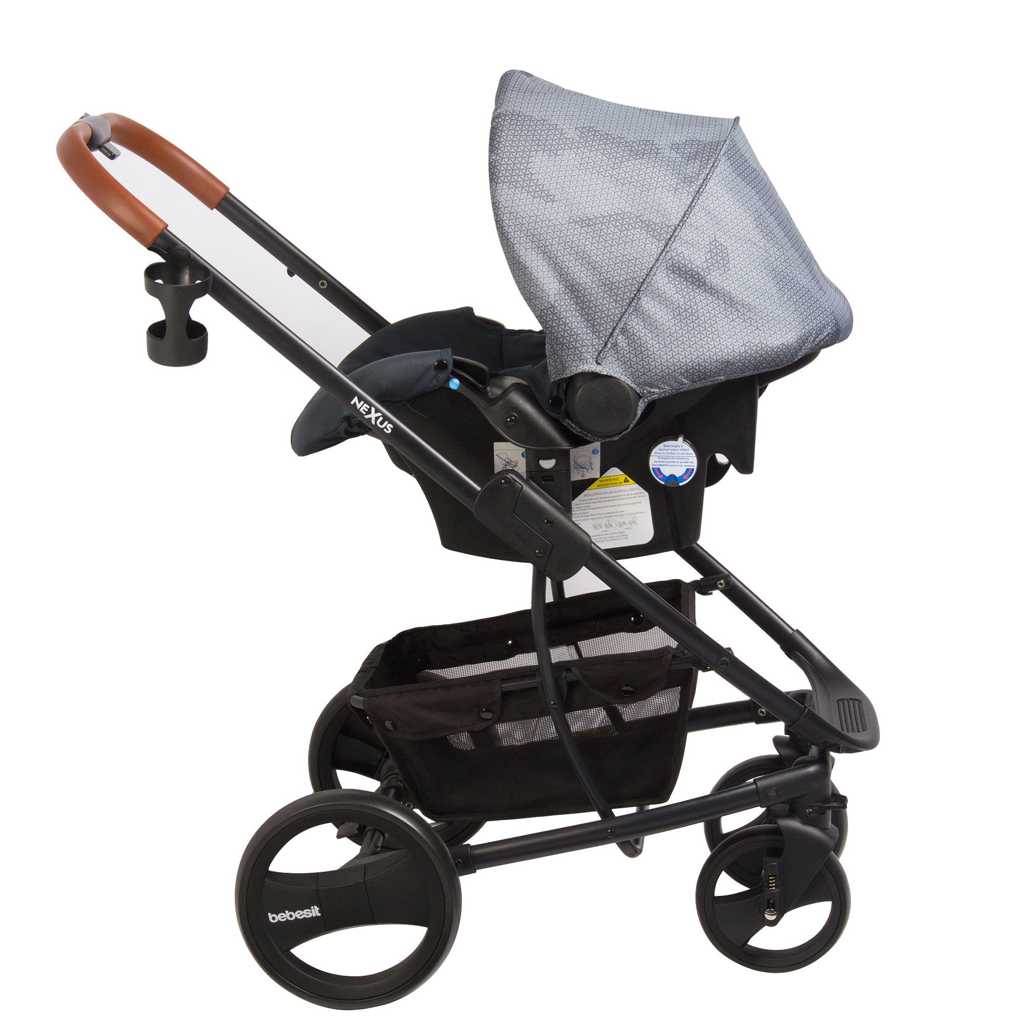 Coche Cuna travel system Nexus Turquesa