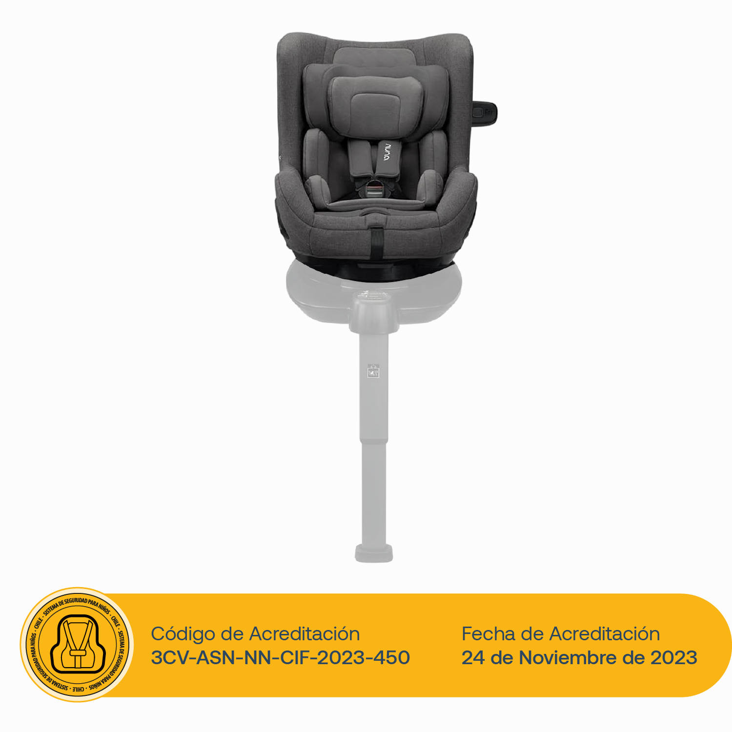 Silla de auto Convertible Todl Next Granite