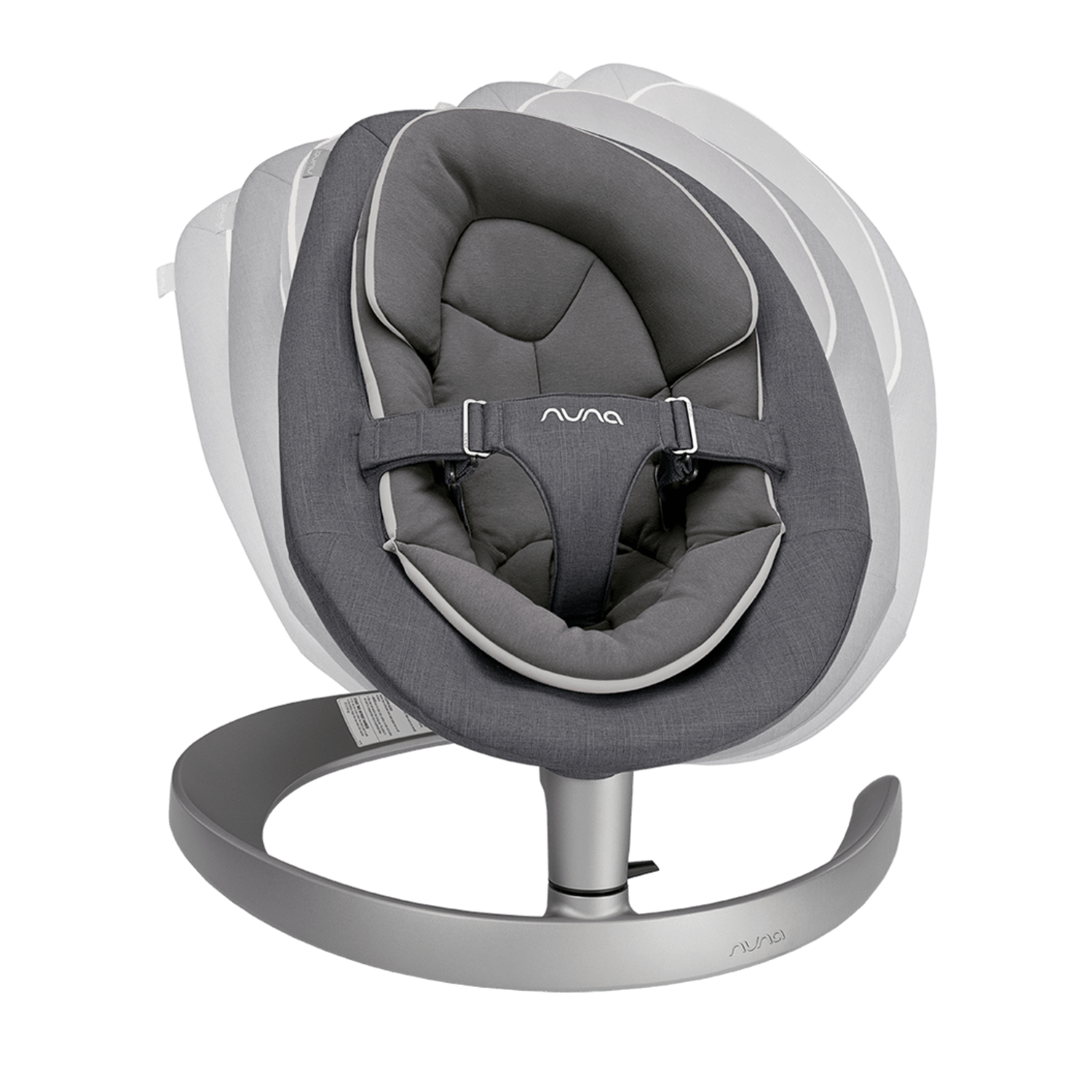 Baby Bouncer Leaf Grow Granite Nuna
