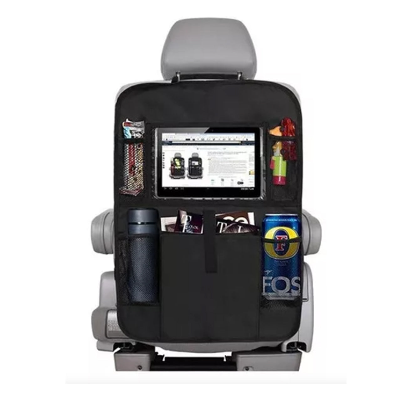 Protector de respaldo asiento auto Silla Bebe con soporte para tablet