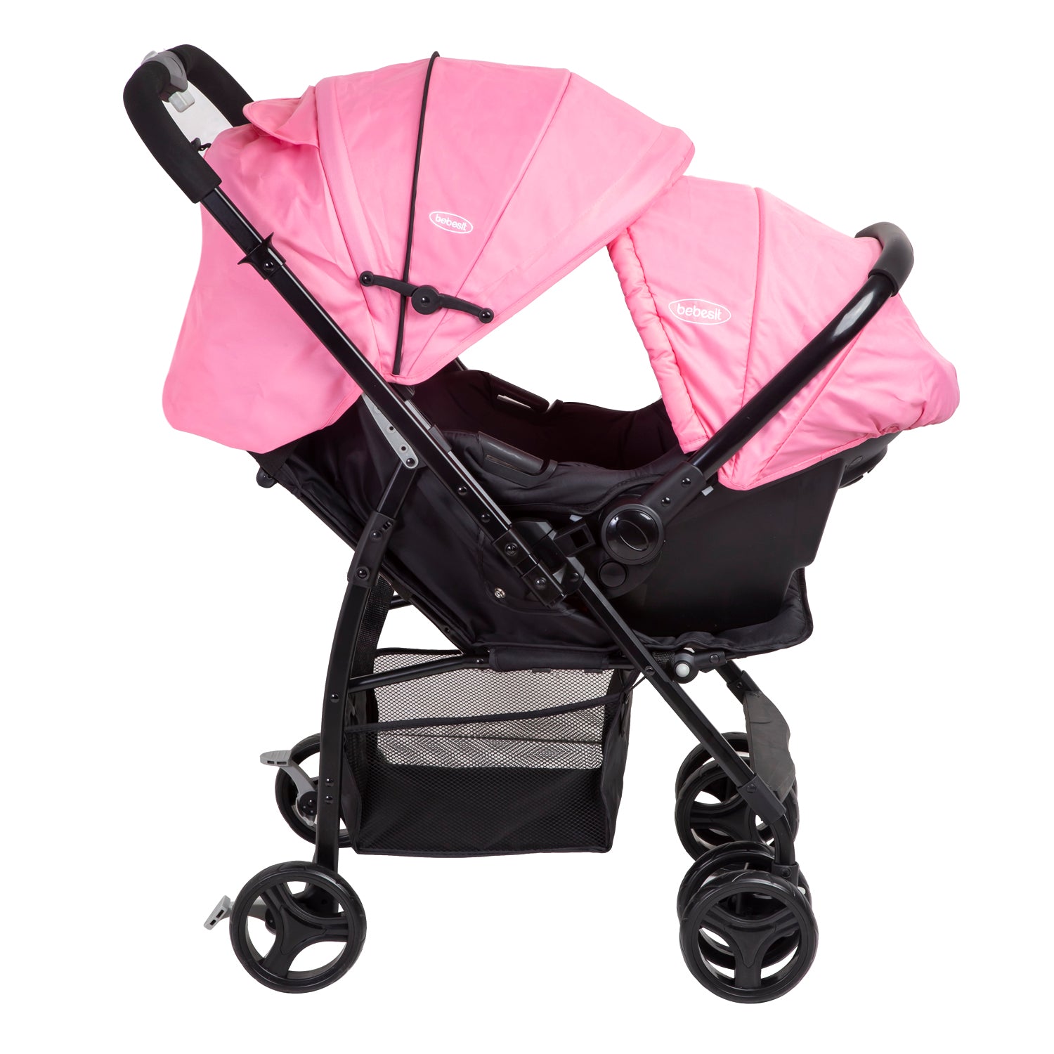 Coche Travel System Go Lite Rosado