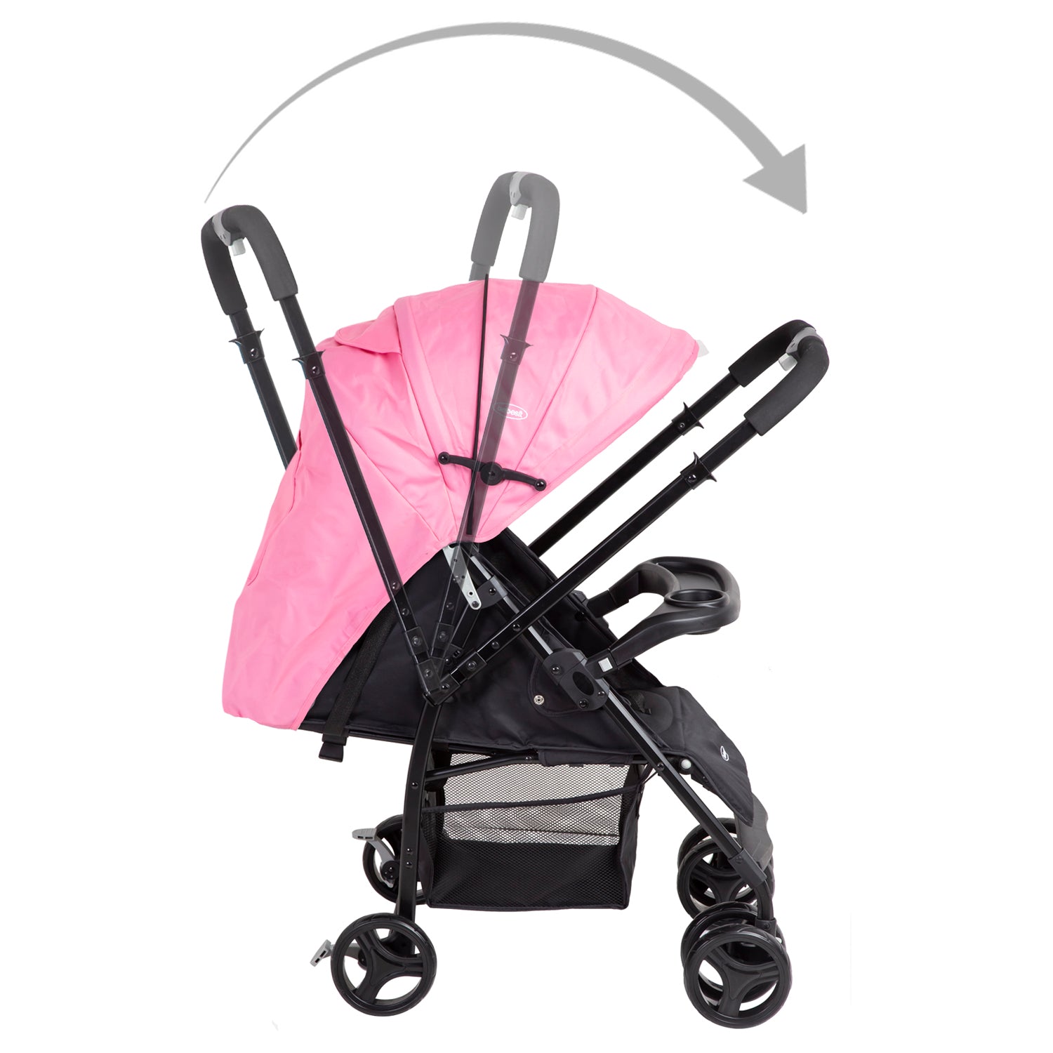 Coche Travel System Go Lite Rosado