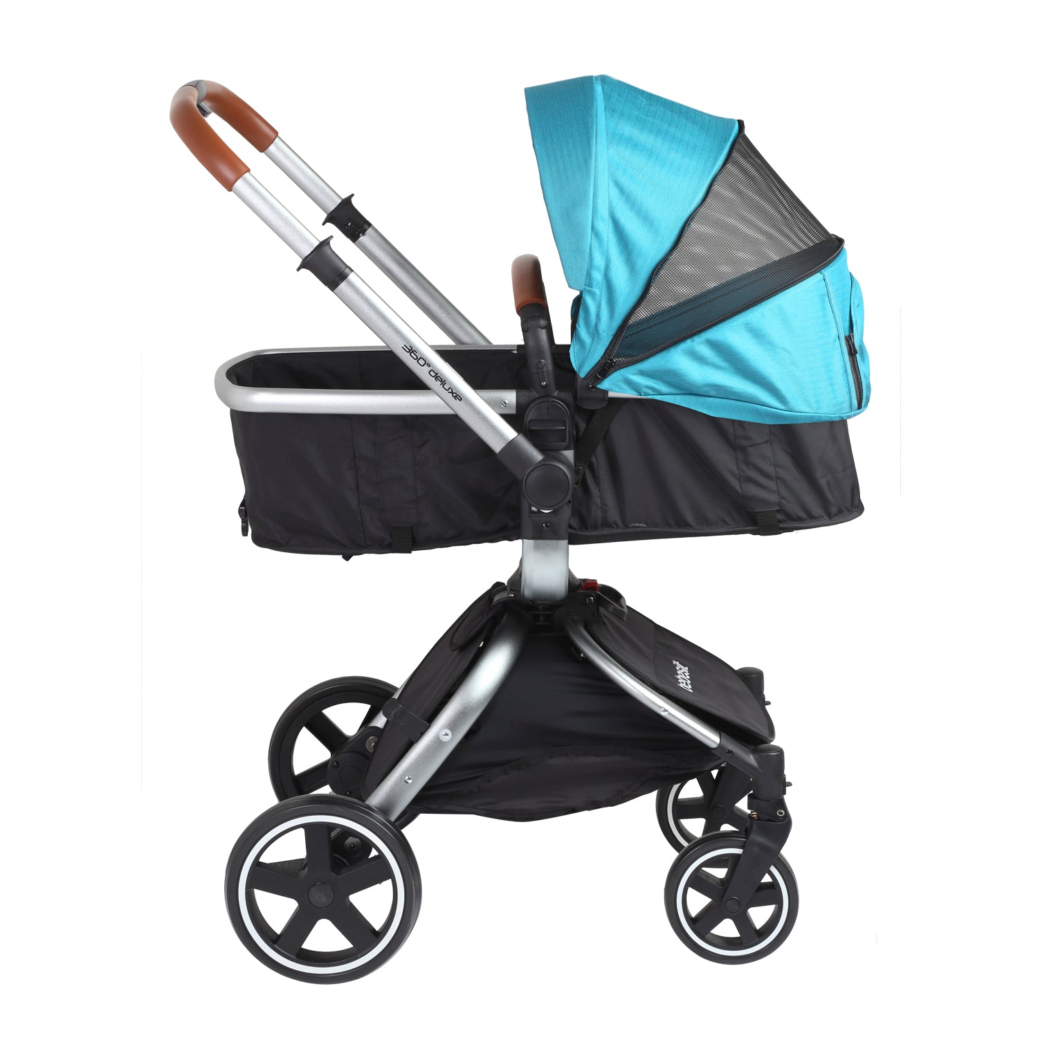 Coche Cuna travel system Deluxe 360° Verde