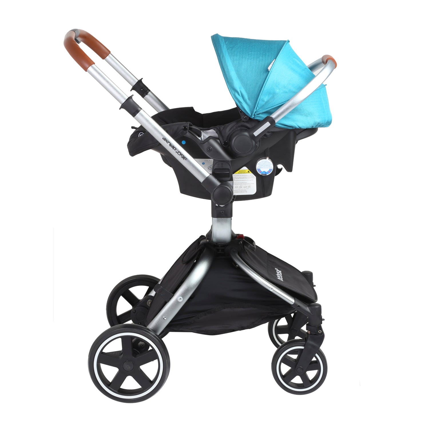 Coche Cuna travel system Deluxe 360° Verde