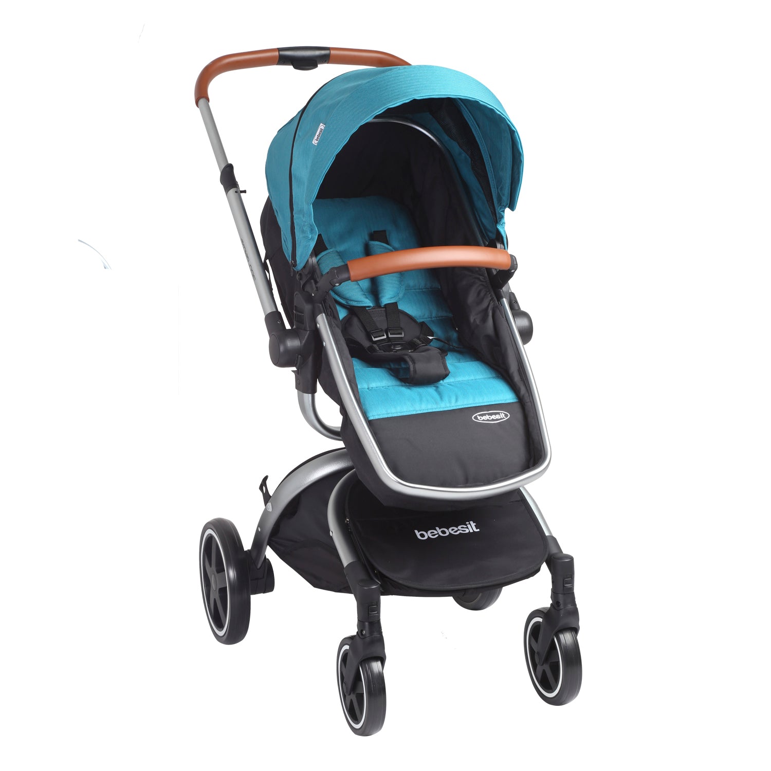 Coche Cuna travel system Deluxe 360° Verde