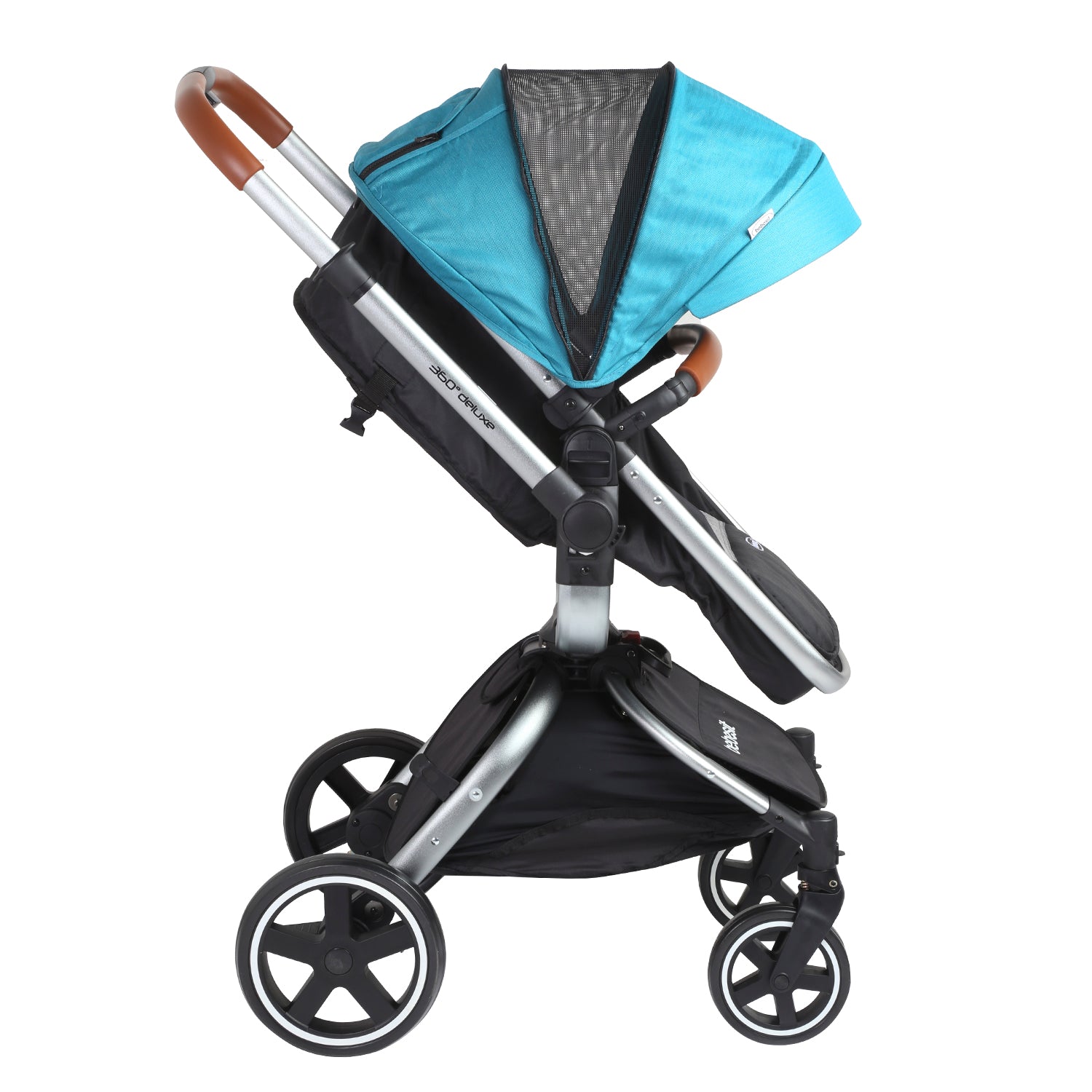 Coche Cuna travel system Deluxe 360° Verde