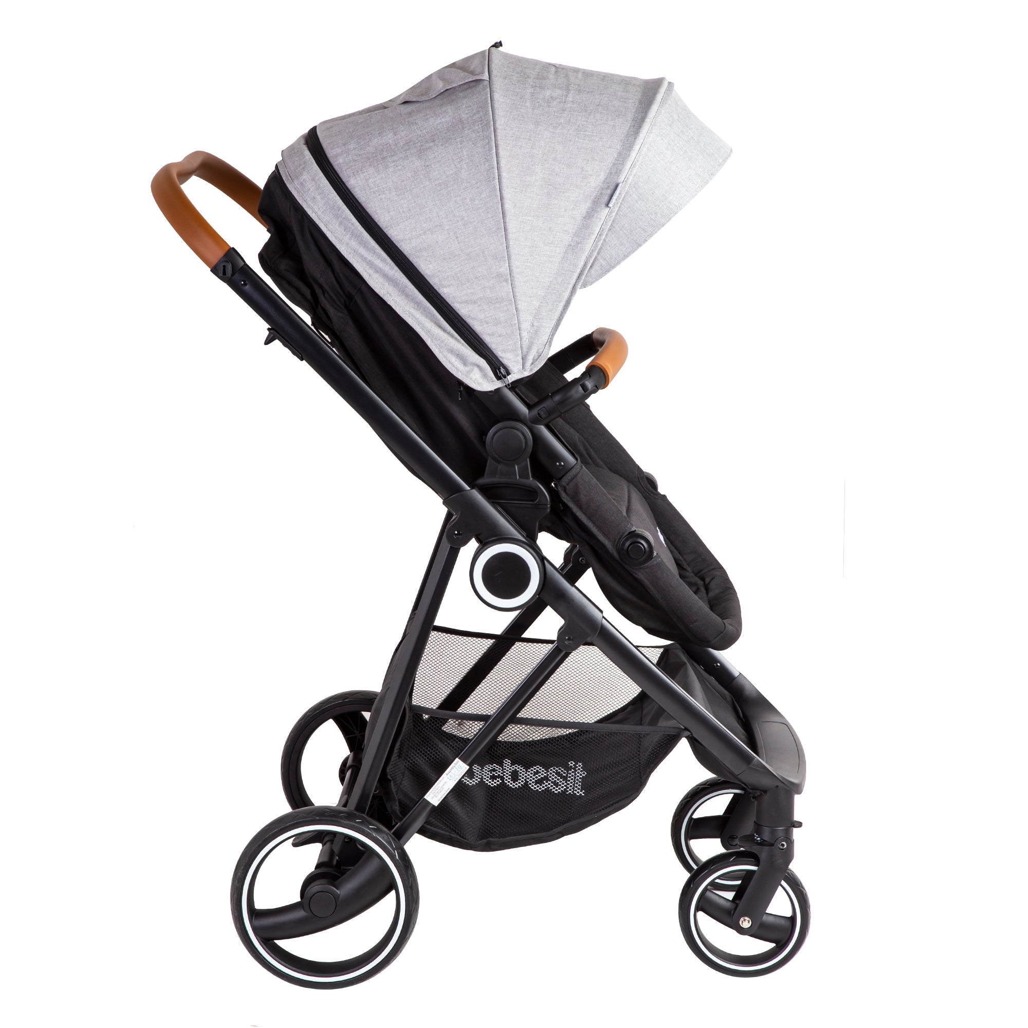 Coche Cuna travel system Cosmos Gris