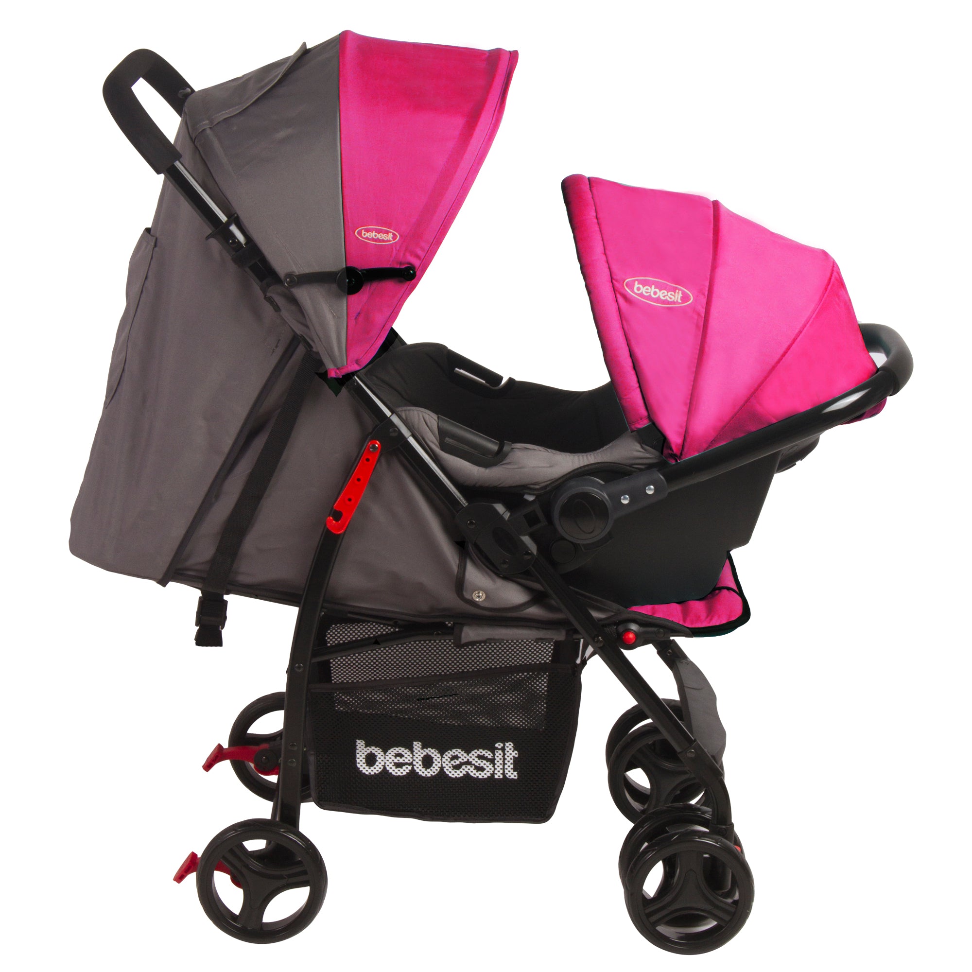 Coche Travel System Summer Rosado