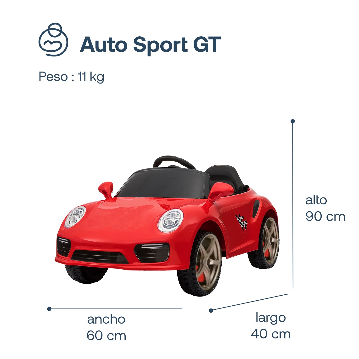 Auto Sport GT Rojo