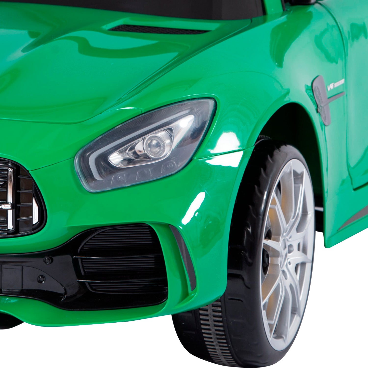 Auto Coupe Mercedez Verde