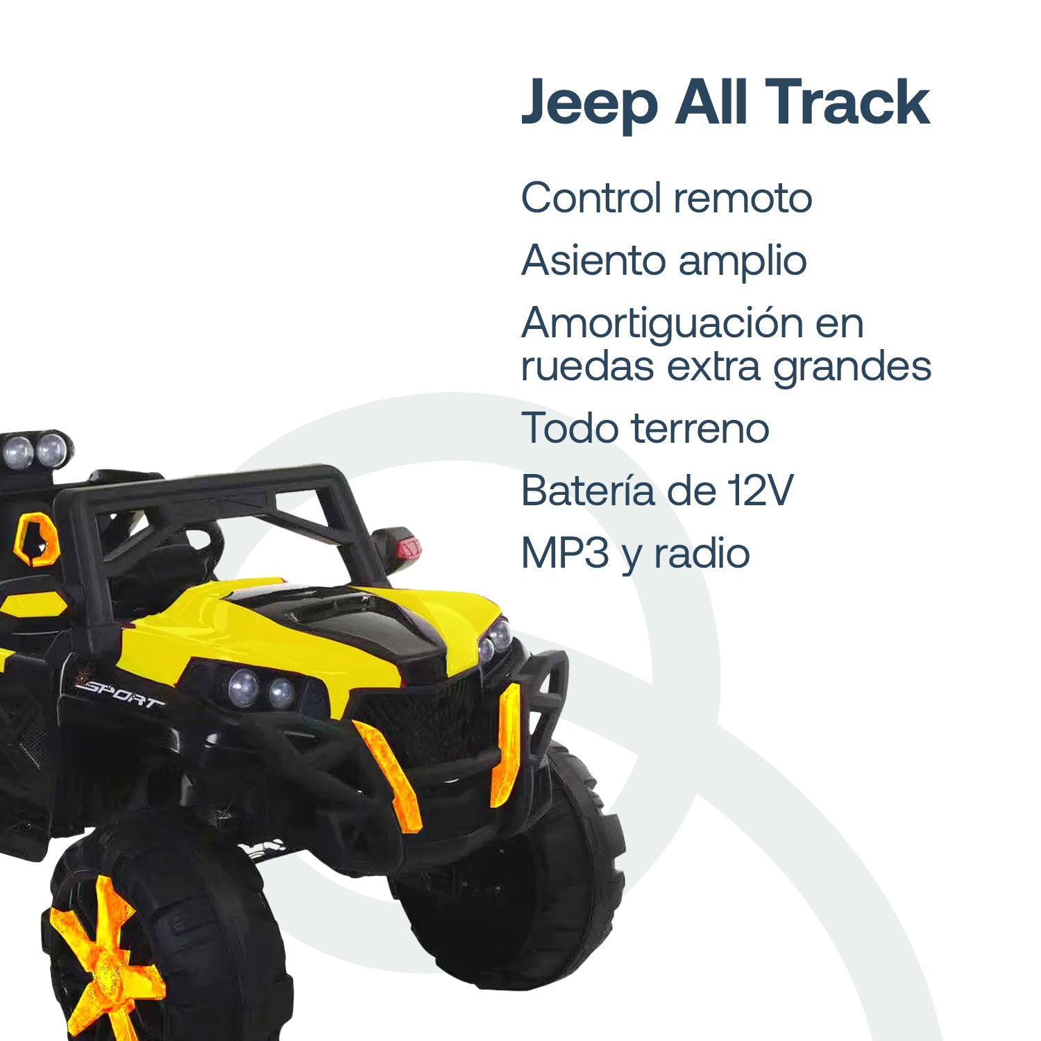 Camioneta All Track Amarillo