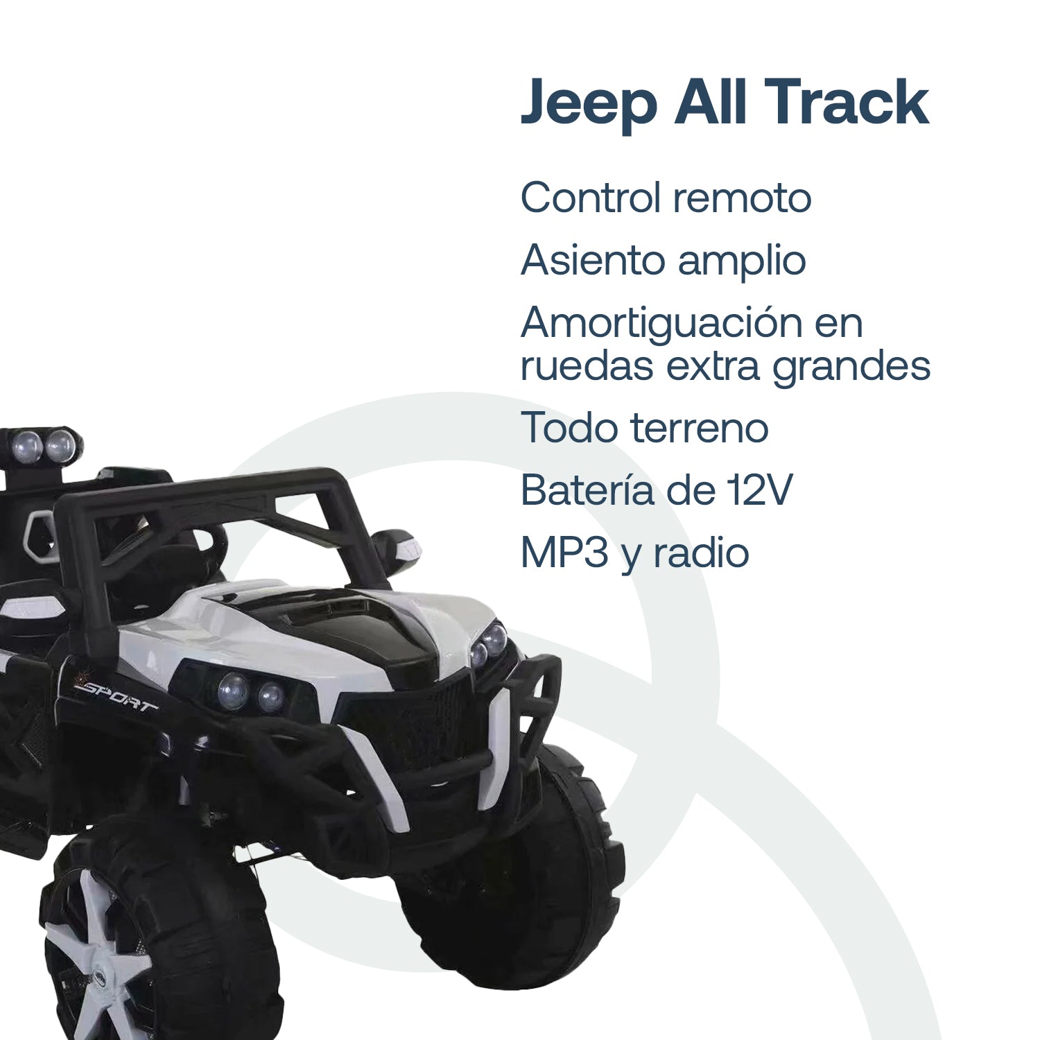 Camioneta All Track Blanco