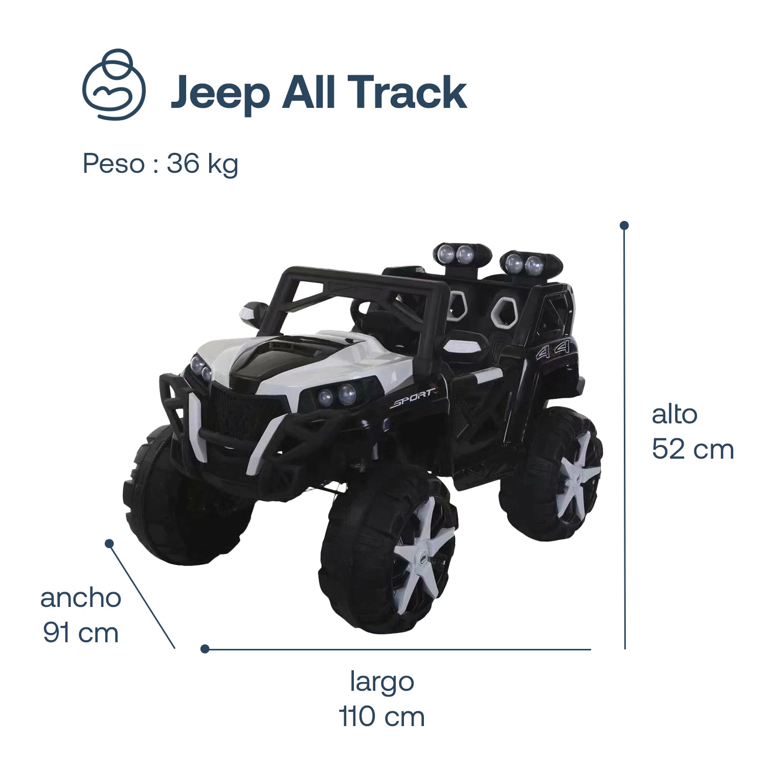 Camioneta All Track Blanco