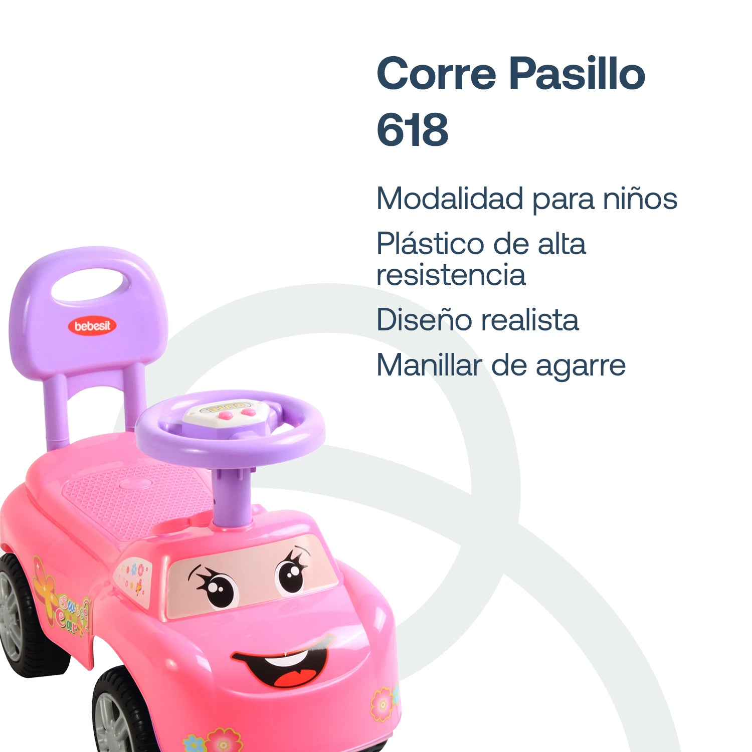 Corre Pasillo 618 Rosa