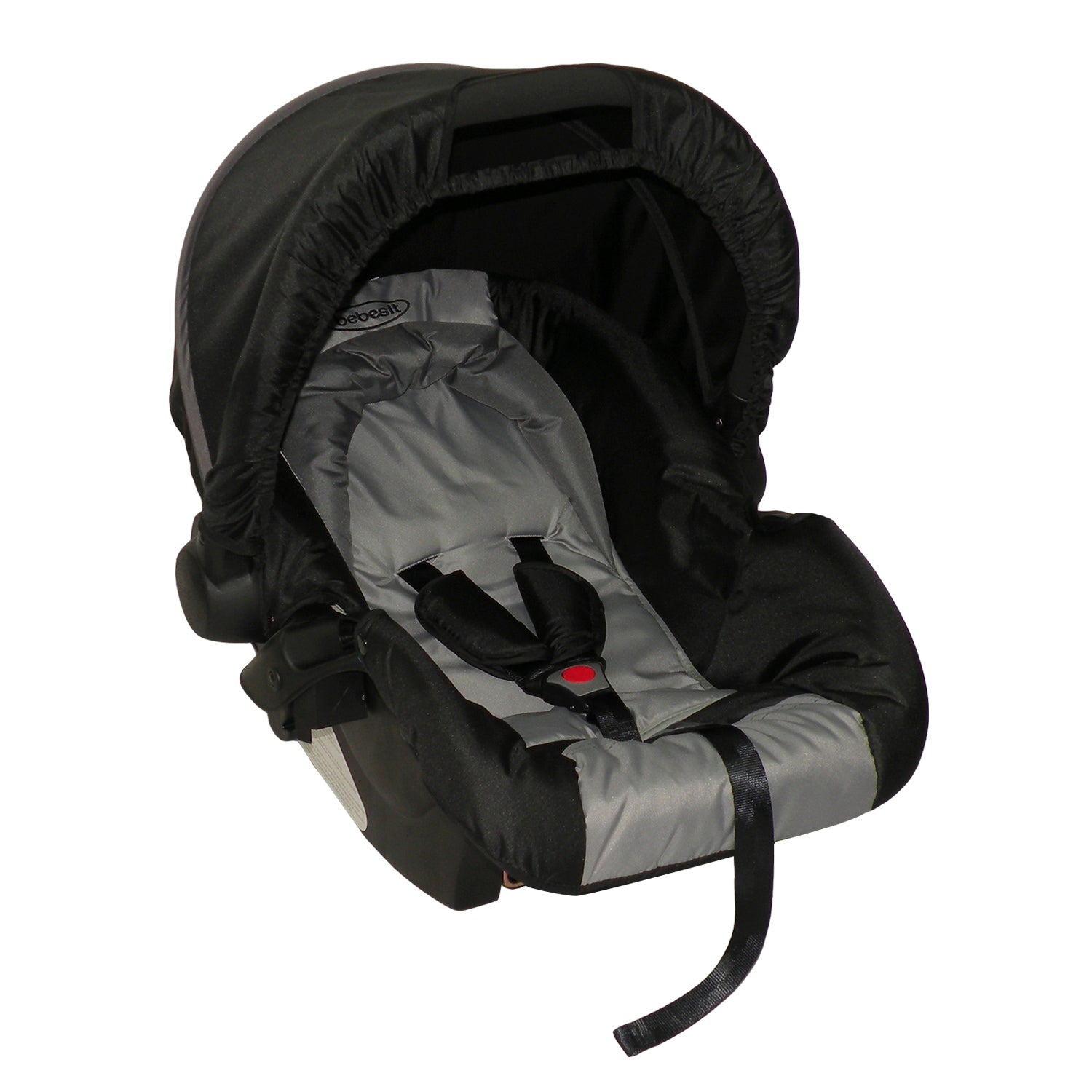 Coche Travel System Fox Negro con Gris