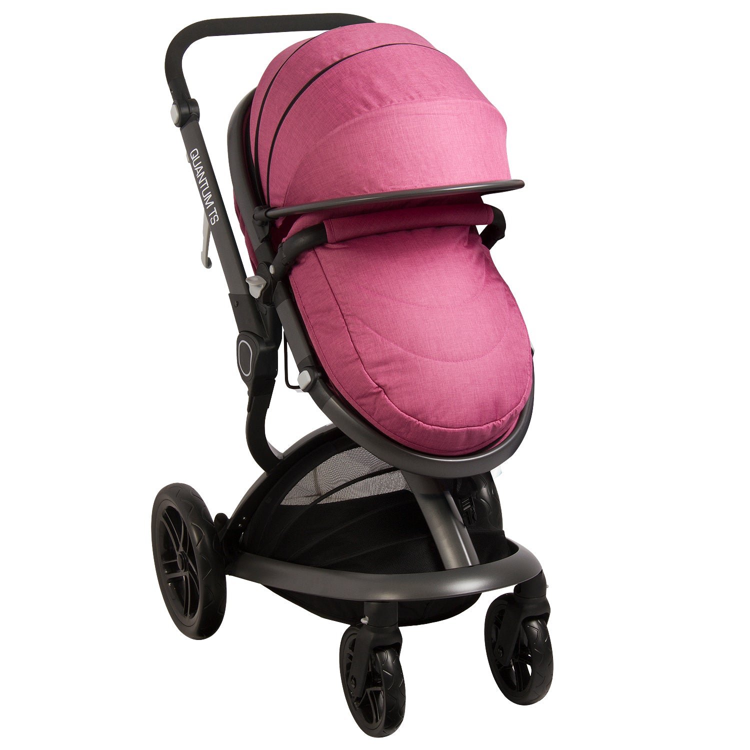 Coche Cuna travel system Quantum Rosa