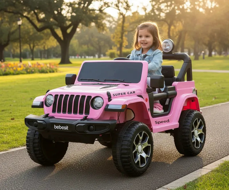 Camioneta Eléctrica Renegade Rosa Bebesit