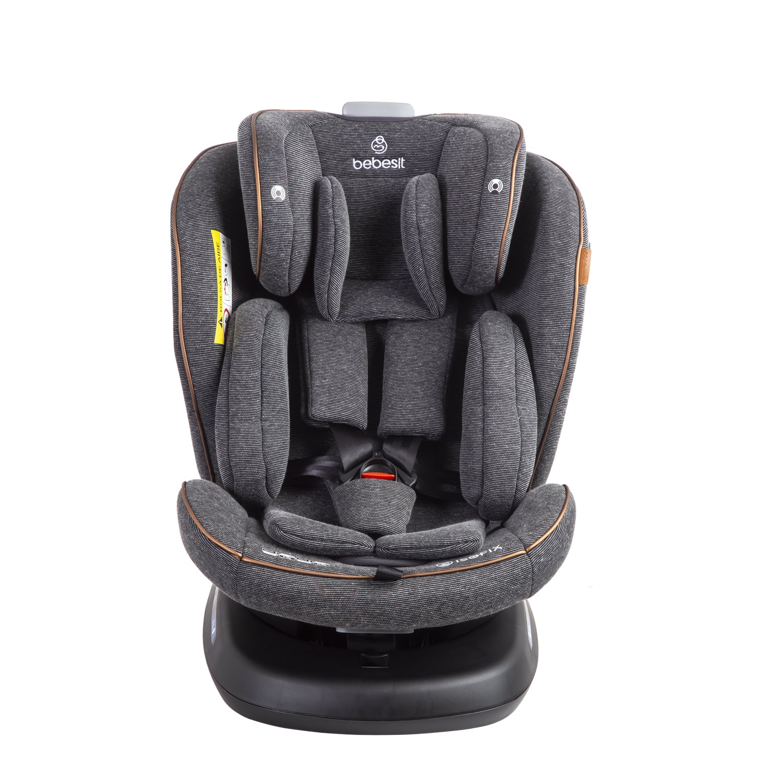 Silla de Auto Convertible Isofix Supra 360º Premium Gris