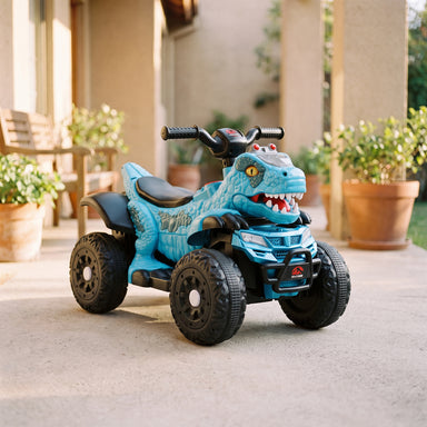 Moto a Batería Infantil 4Dino Adventure Azul