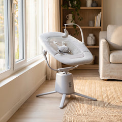Silla Nido Bouncer BabySwing 4Gen Gris