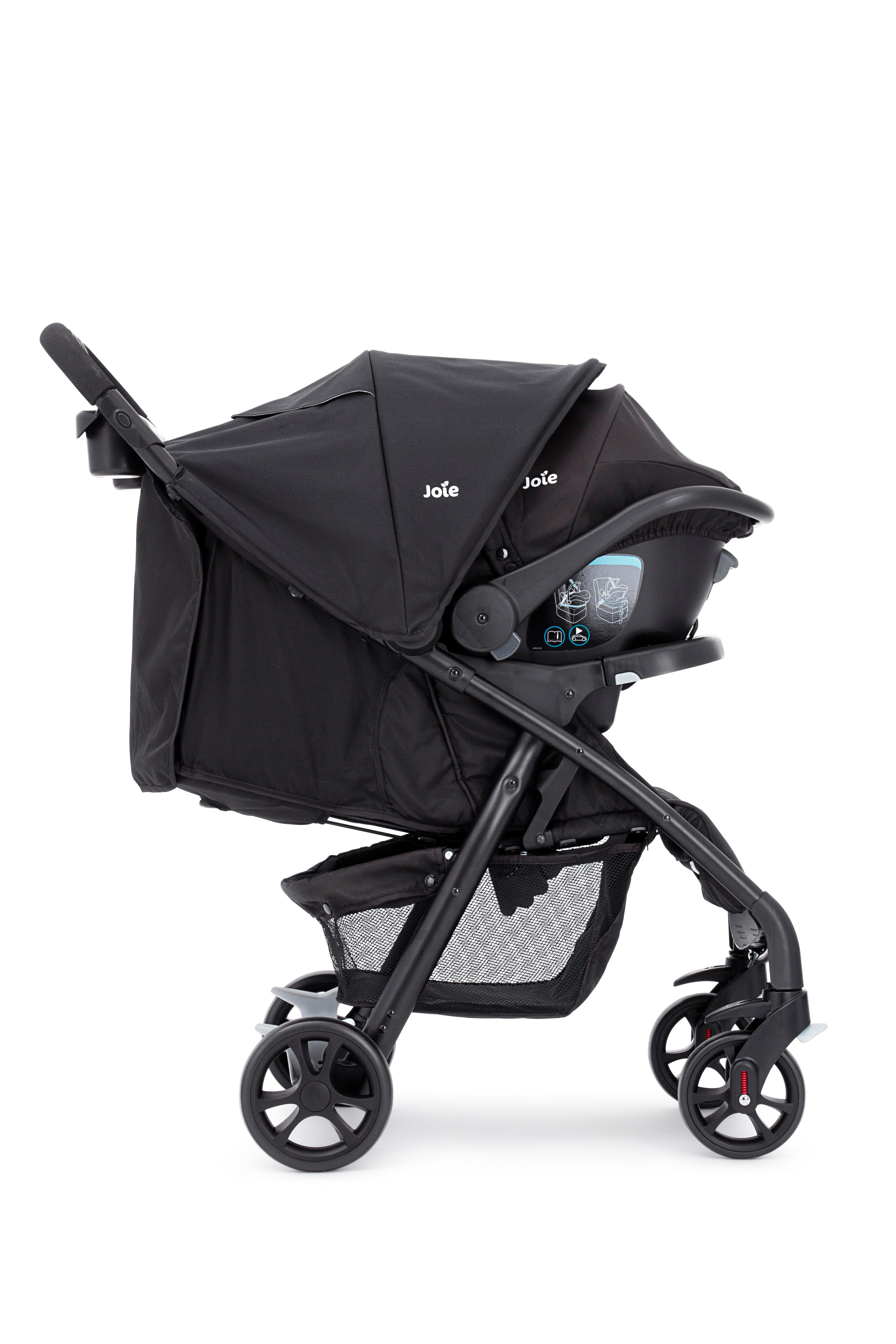 Coche Travel System Muze LX Universal Black