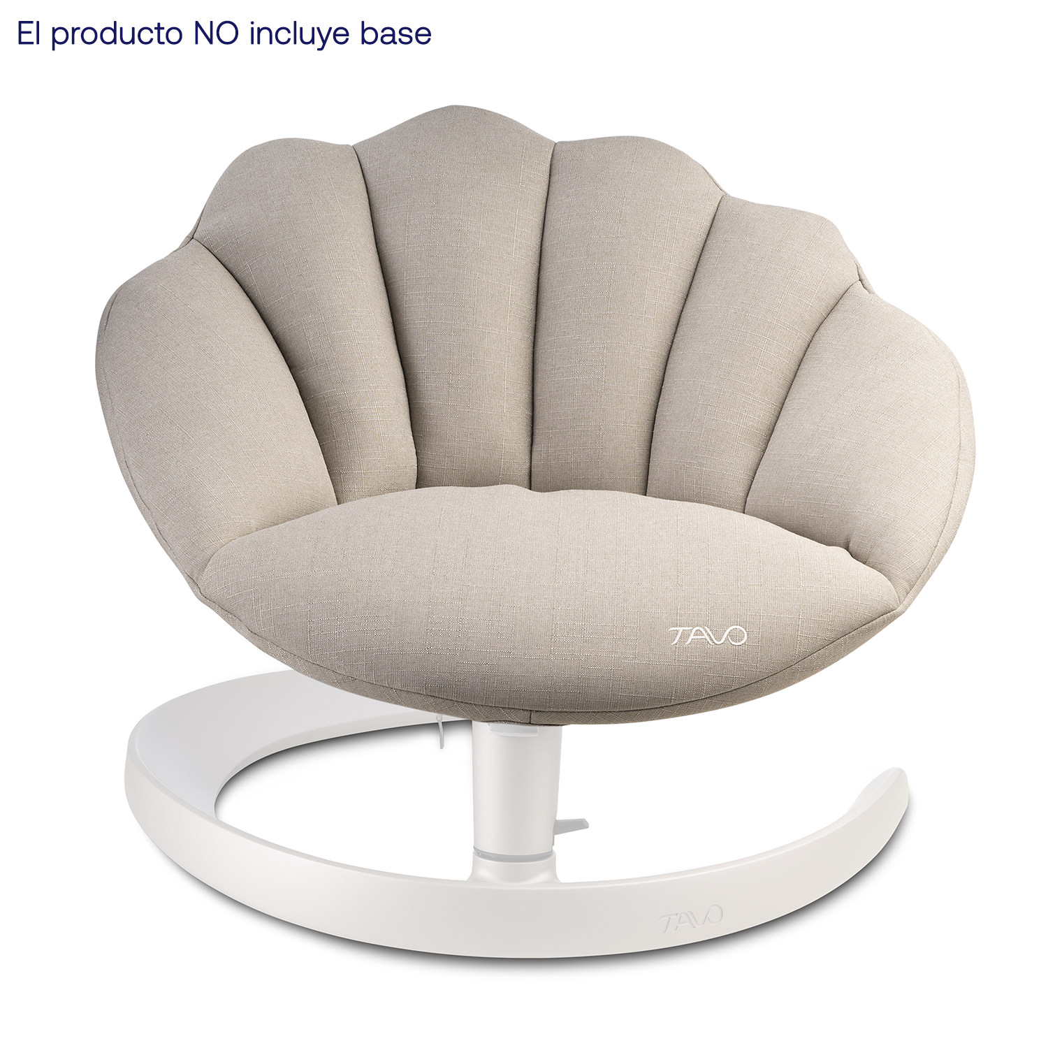 Accesorio Cojín Asiento Shell Fawn