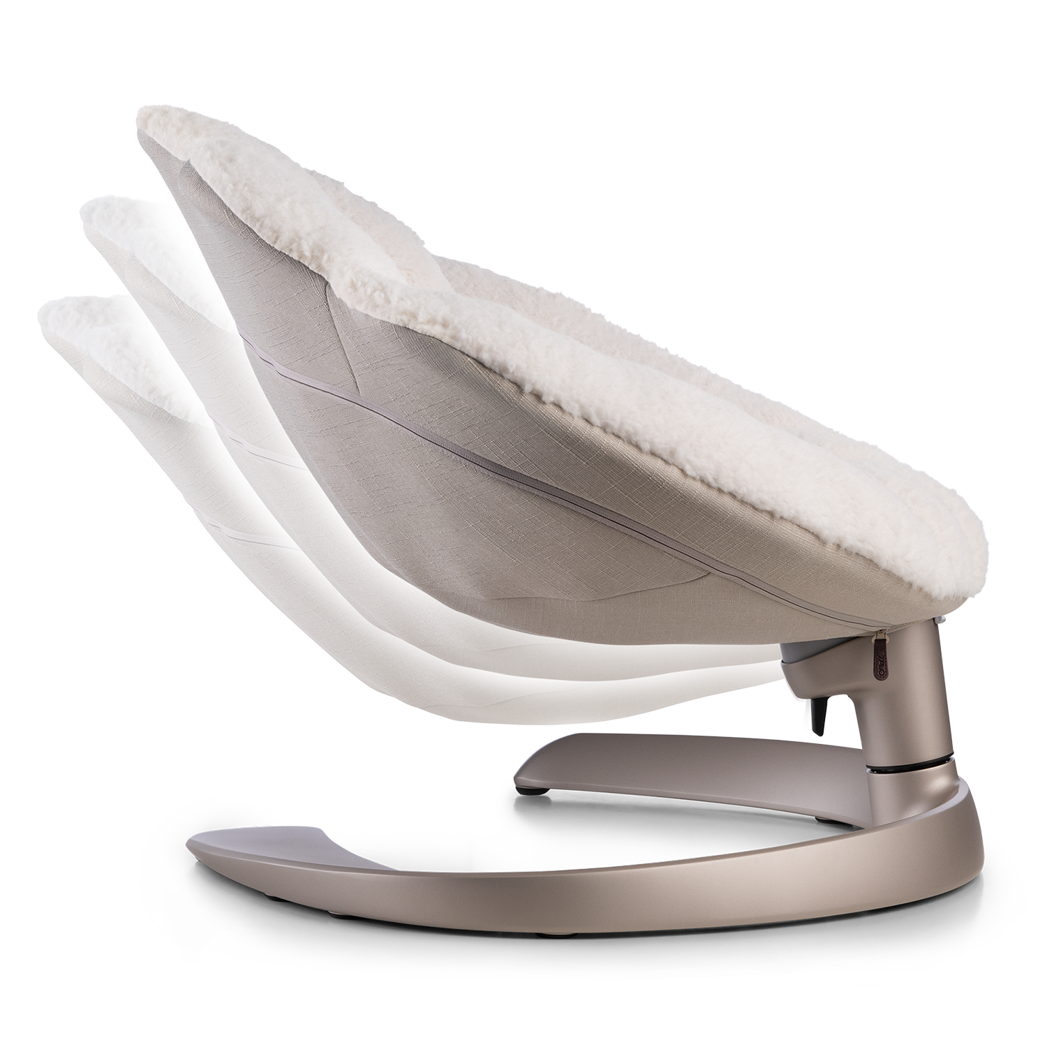 Cama Mascota Oscilante Shell Latte