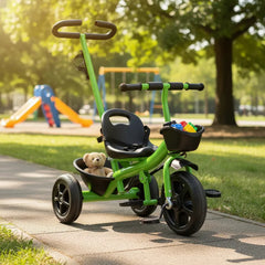 Triciclo Multisteps Niños Niñas Infantil Verde