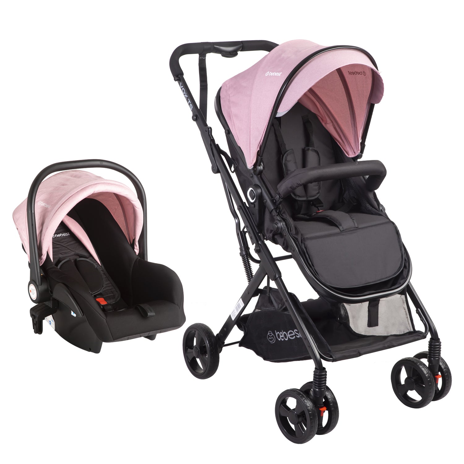 Coche Cuna travel system Vox Rosa