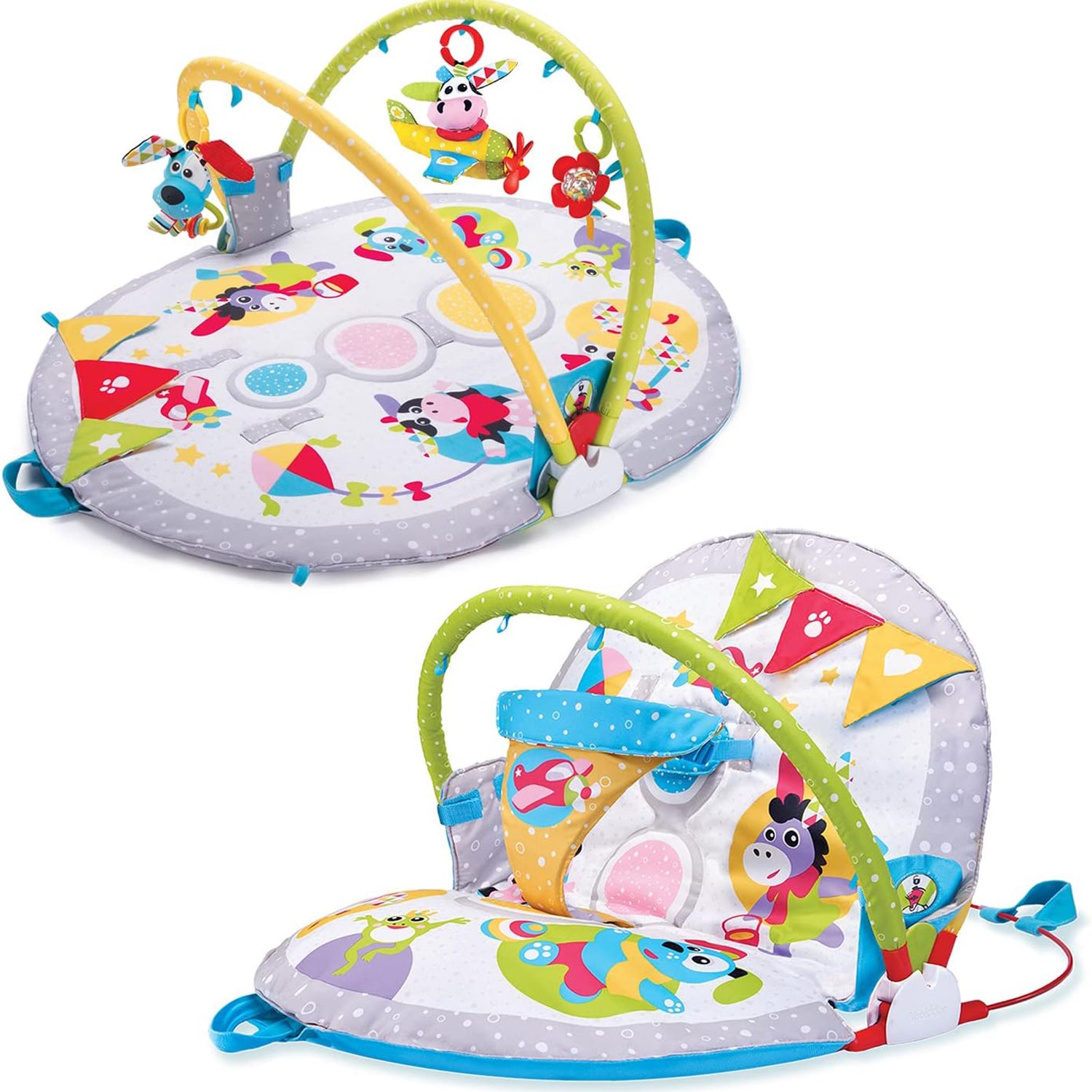 Gimnasio Interactivo Gymotion Lay to Sit-Up Play Yookidoo