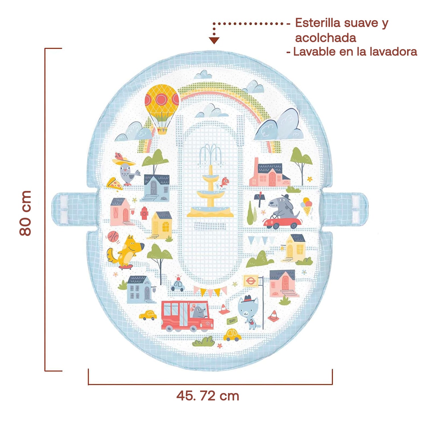 Gimnasio Interactivo Urban Gymotion Lay to Sit-Up Play Yookidoo