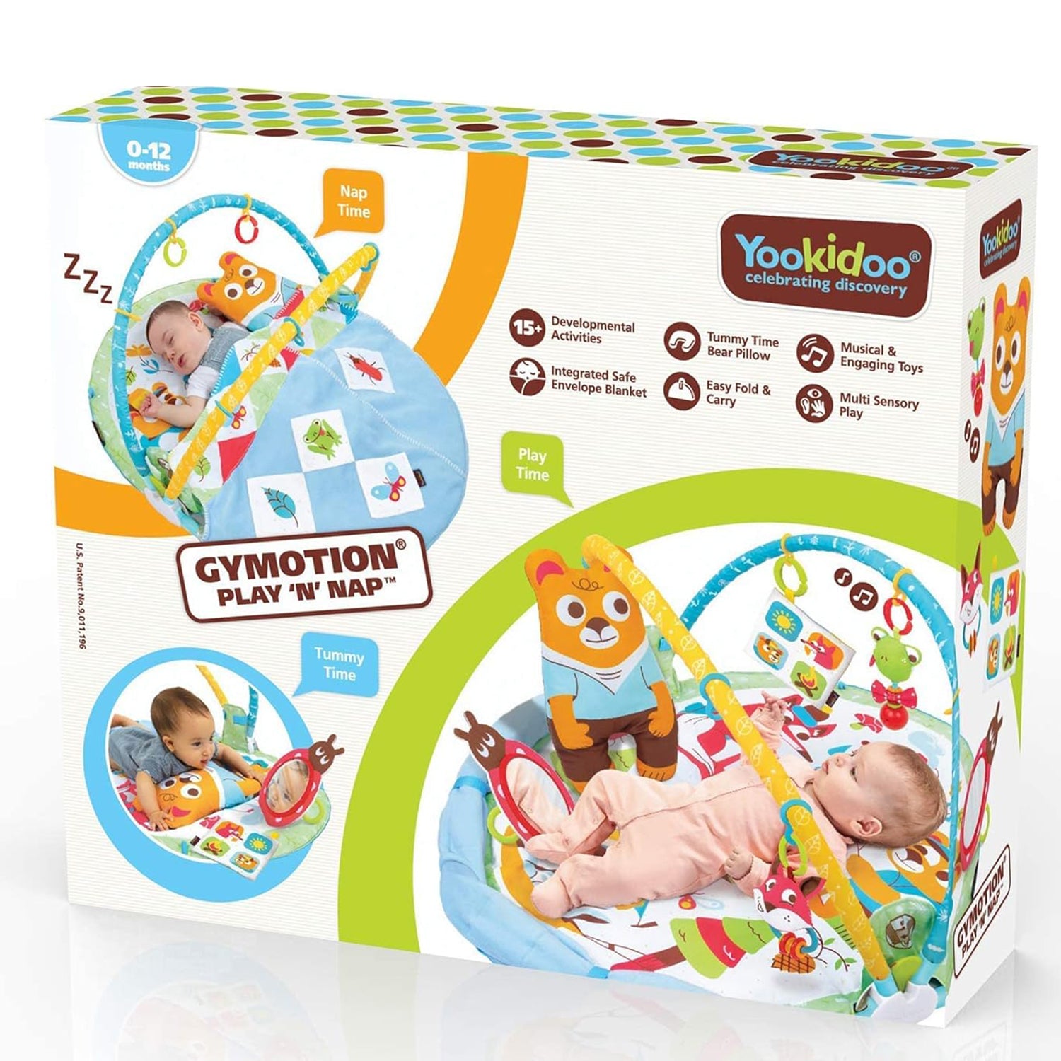 Gimnasio Interactivo Gymotion Play 'N' Nap Yookidoo