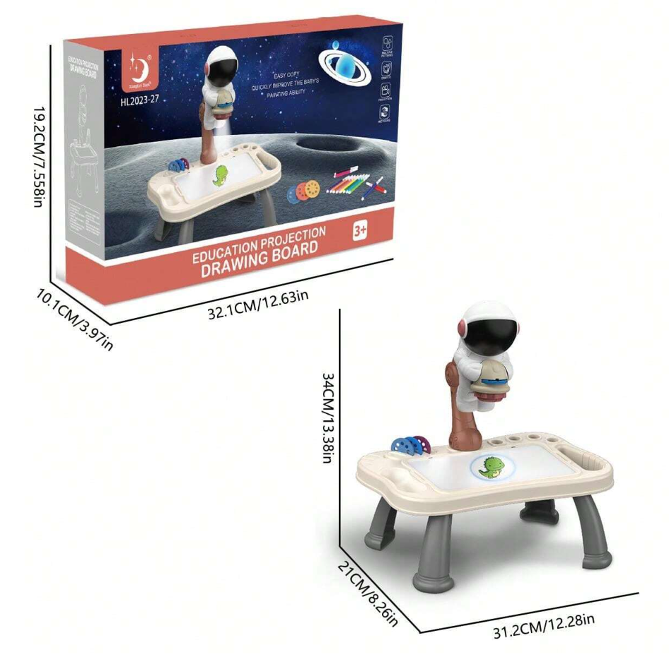 Mesa de Juguete proyector Astros para dibujar multifuncional